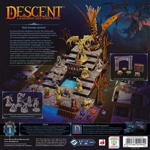 Spiel Descent Legenden de Finsternis