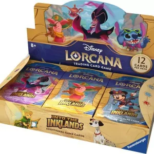 Ravensburger Disney Lorcana Die Tintenlande - Display mit 24 Booster Packs (Englisch)