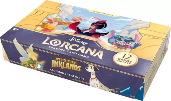 Ravensburger Disney Lorcana Die Tintenlande - Display mit 24 Booster Packs (Englisch)